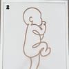 Cadre un bébé silhouette – Image 6