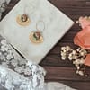 Boucles d'oreilles éventail – Image 4