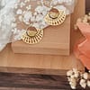 Boucles d'oreilles éventail – Image 8