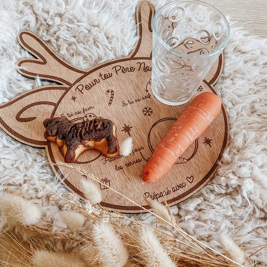 Assiette du Père Noël Renne – Image 2