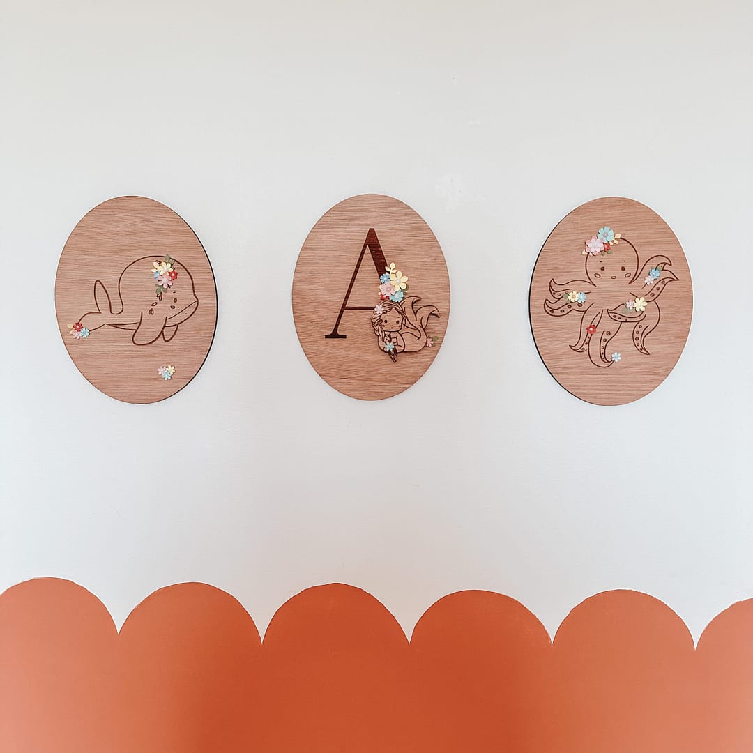 Trio de cadre Fleuris