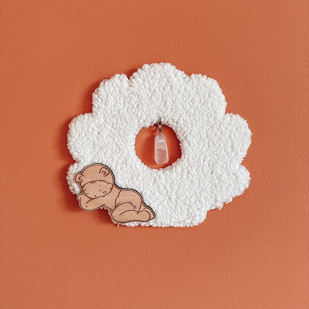 Doux coquillage avec pierre – Image 4