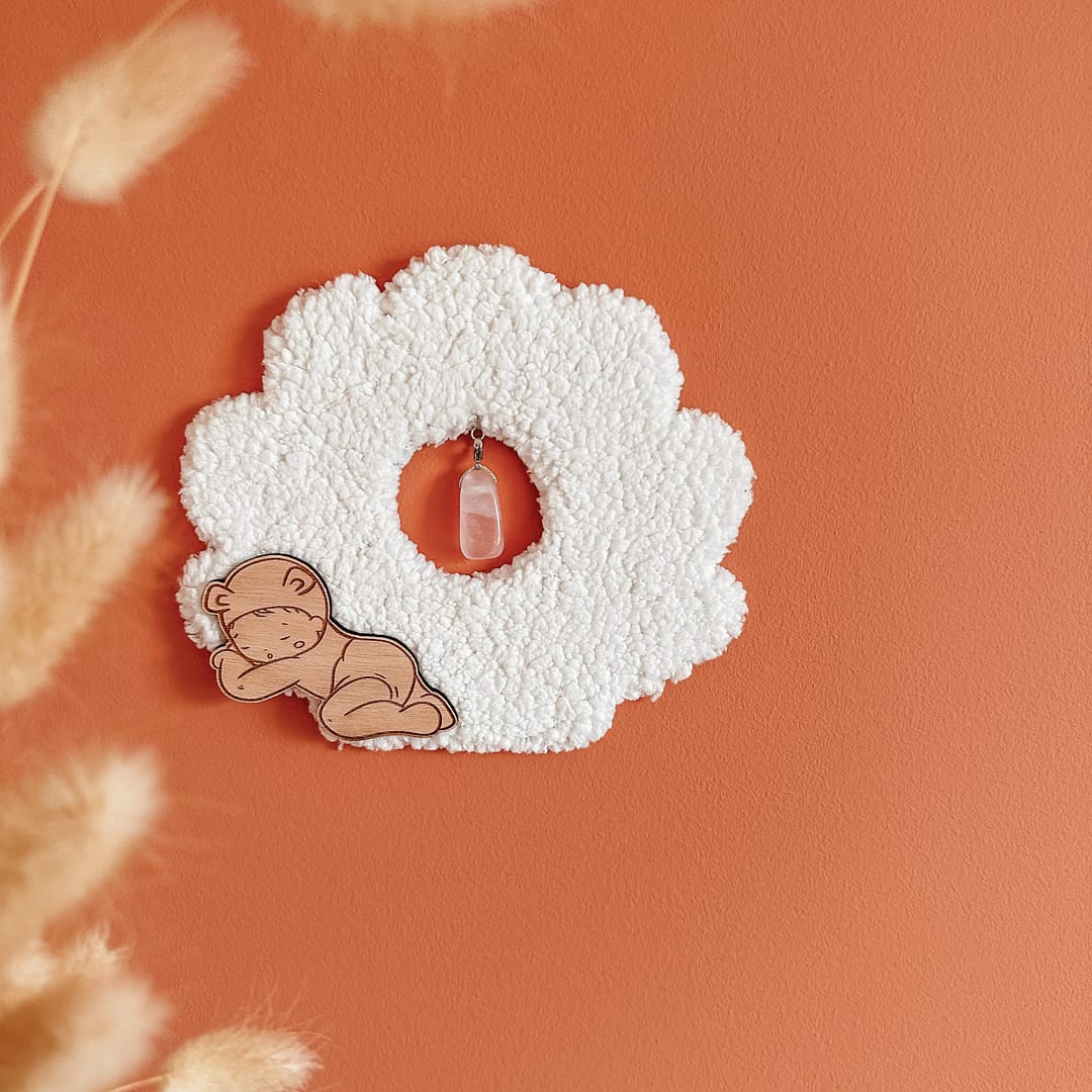 Doux coquillage avec pierre – Image 3