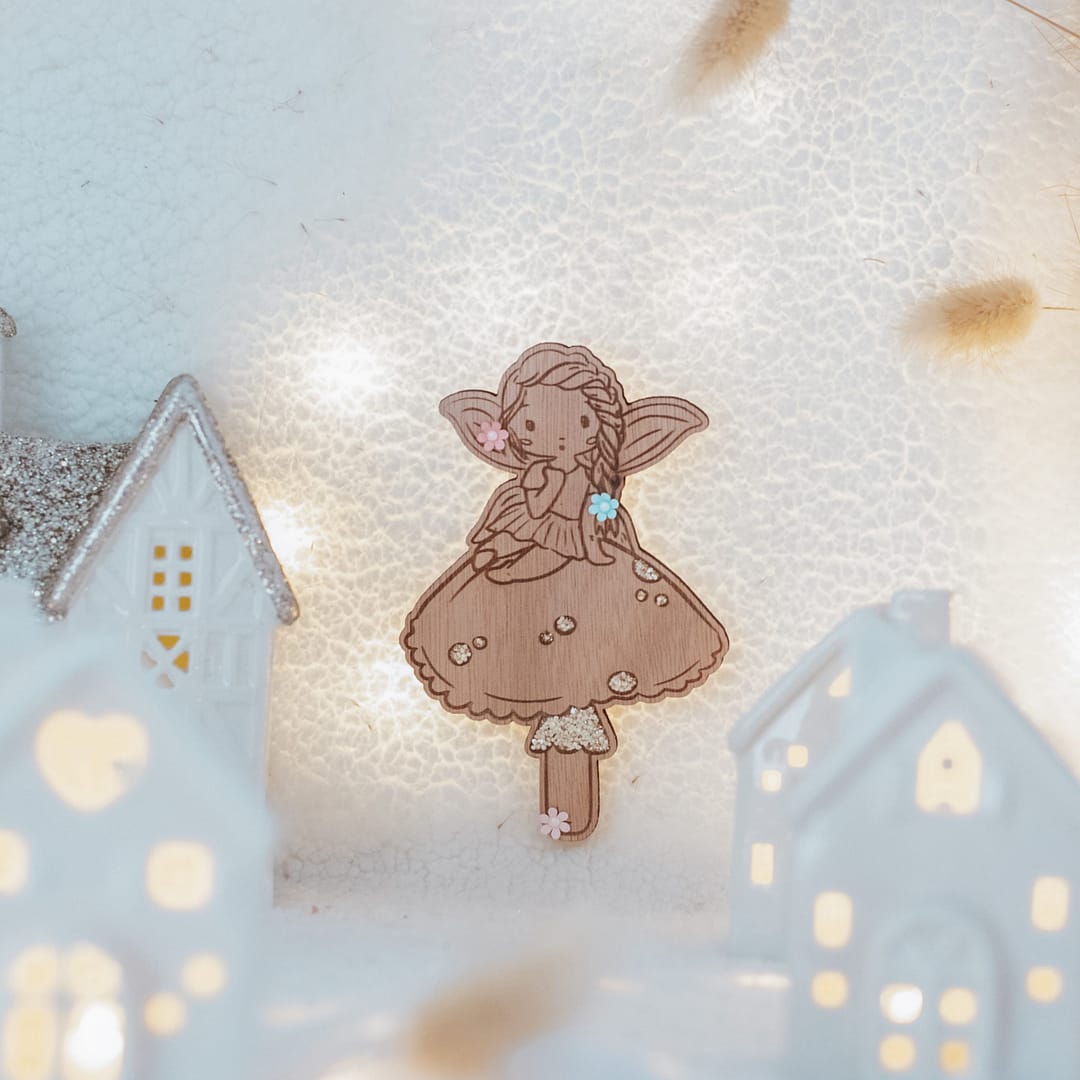 Fée sur son champignon – Image 2