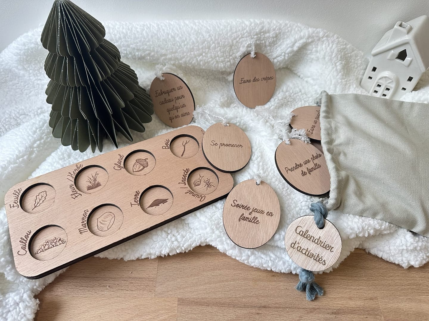 Calendrier boule activités avec sa planche des trésors – Image 2