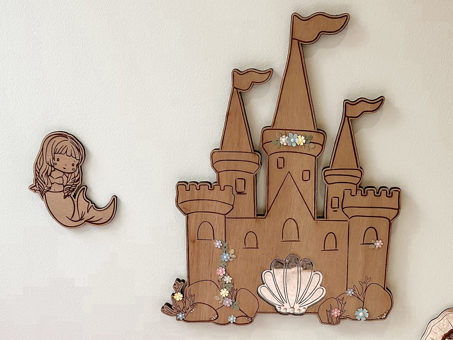 Château et sa petite sirène