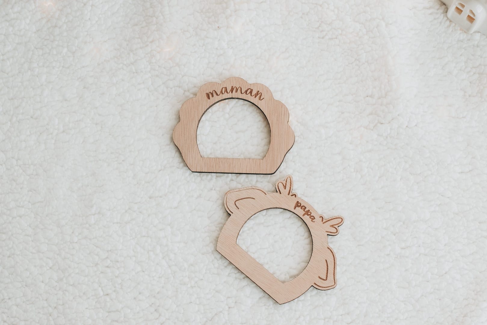 Rond serviette marque place renne – Image 3