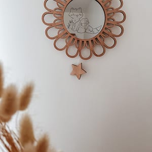 Miroir Veilleuse renard