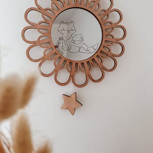 Miroir Veilleuse renard