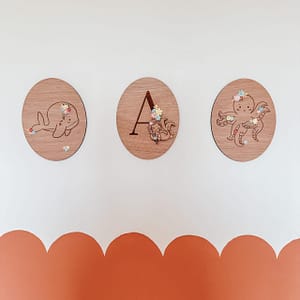 Trio de cadre Fleuris