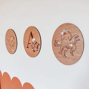 Trio de cadre Fleuris
