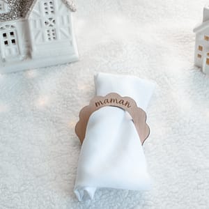 Rond serviette marque place