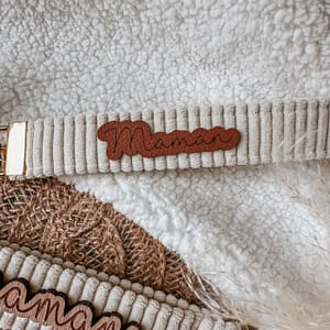 Porte clé Velours personnalisé