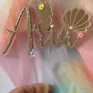 cake topper Aria