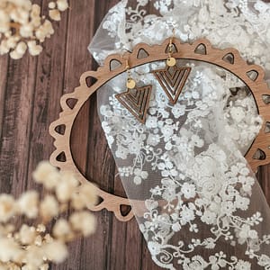 Boucles d’oreilles triangle