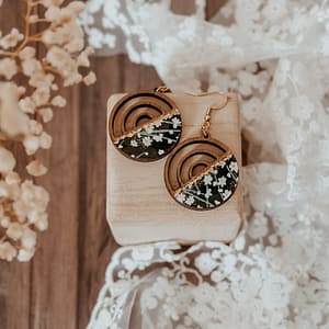 Boucles d’oreilles colorée