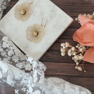 Boucles d’oreilles Fleuris