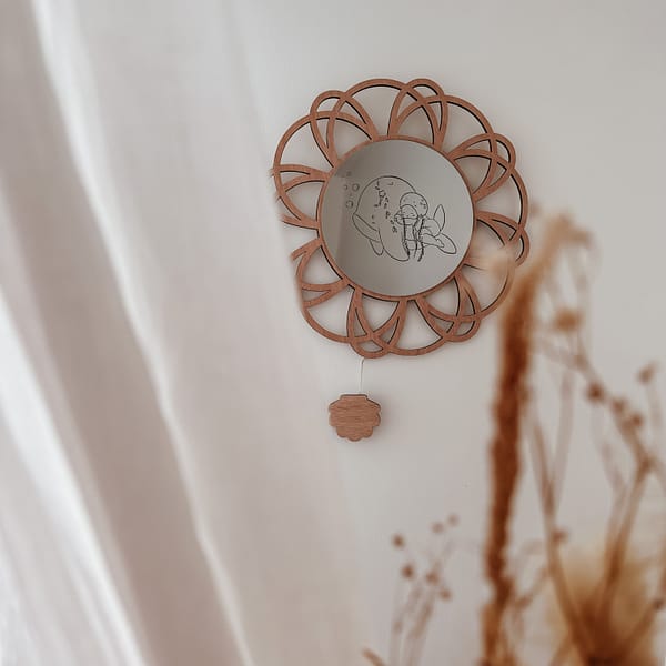 Miroir Veilleuse Baleine
