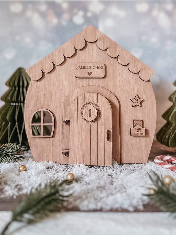 Calendrier de l'avent maison