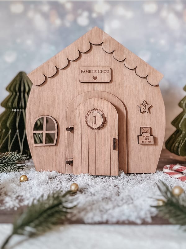 Calendrier de l'avent maison