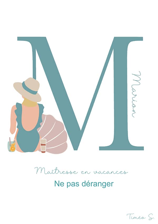Affiche Maîtresse
