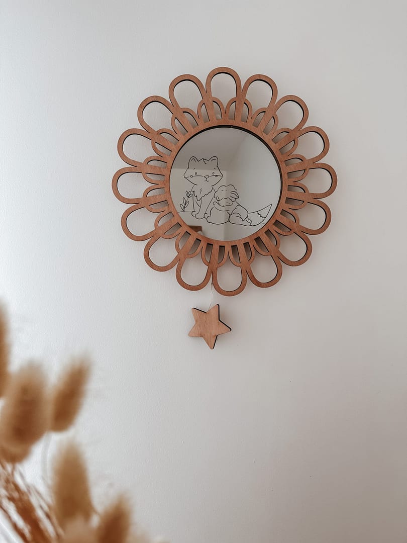 Miroir Veilleuse renard – Image 3