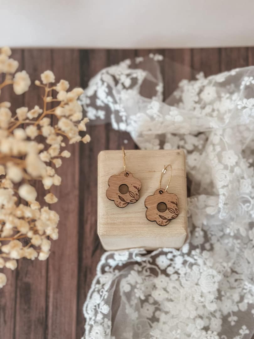 Créoles fleurs graver (Copie)